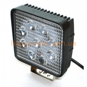 LED фара AllLight 06T-27W 9chip EPISTAR 9-30V